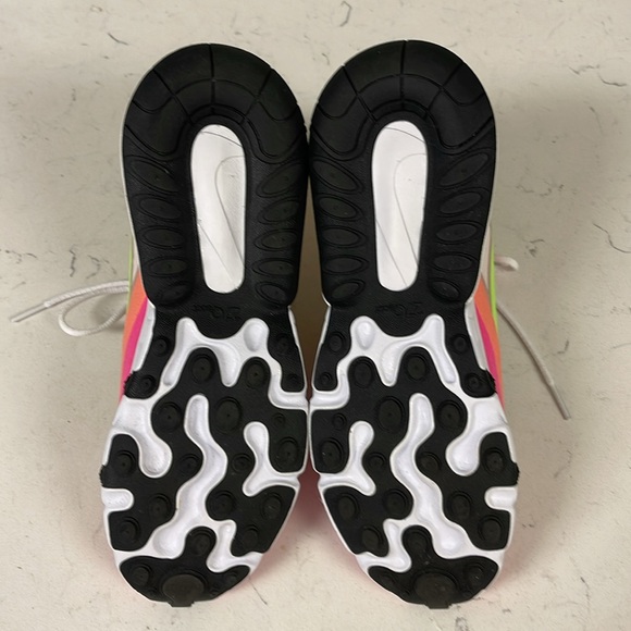 Nike Air Max 270 React Pink Volt Multi DC1863-600 Women's Size 6 - Picture 10 of 16